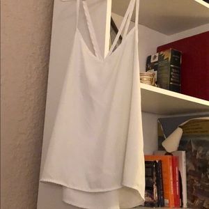 White tanktop